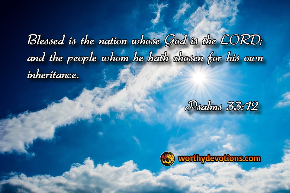 Restoration of a Nation! - Worthy Christian Devotions - Daily Devotional